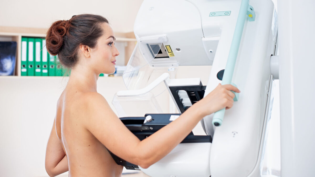mammograficzne badanie piersi