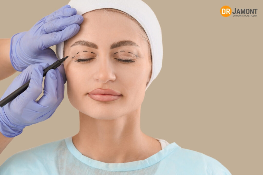 przygotowanie do blefaroplastyki